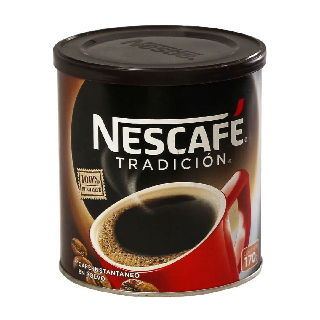 Café Nescafé Instantaneo Tradición En Polvo 170 gr