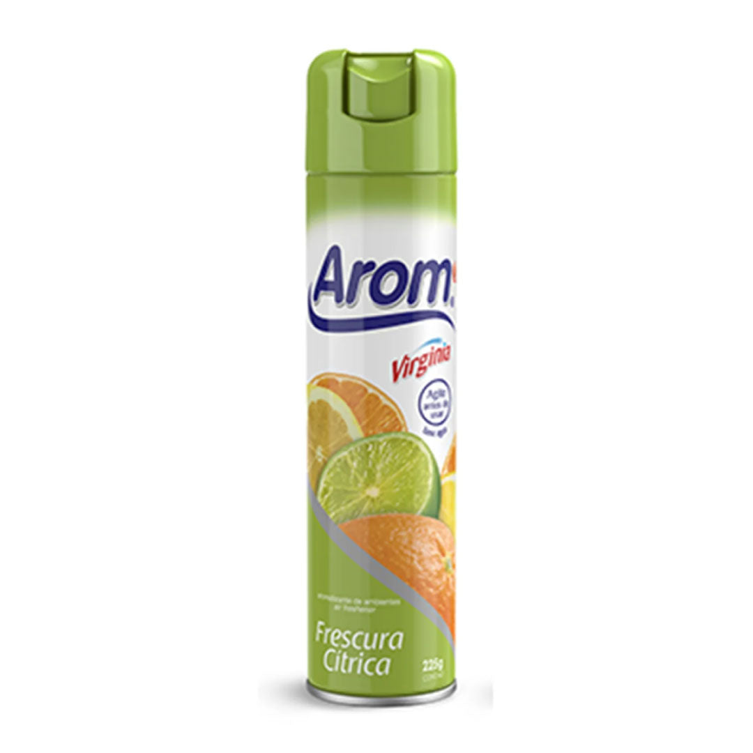 Desodorante Arom Ambiental Frescura Cítrica 225 Gr