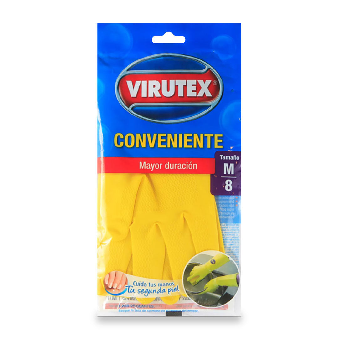 Guante Virutex Conveniente Talla M 1 Par