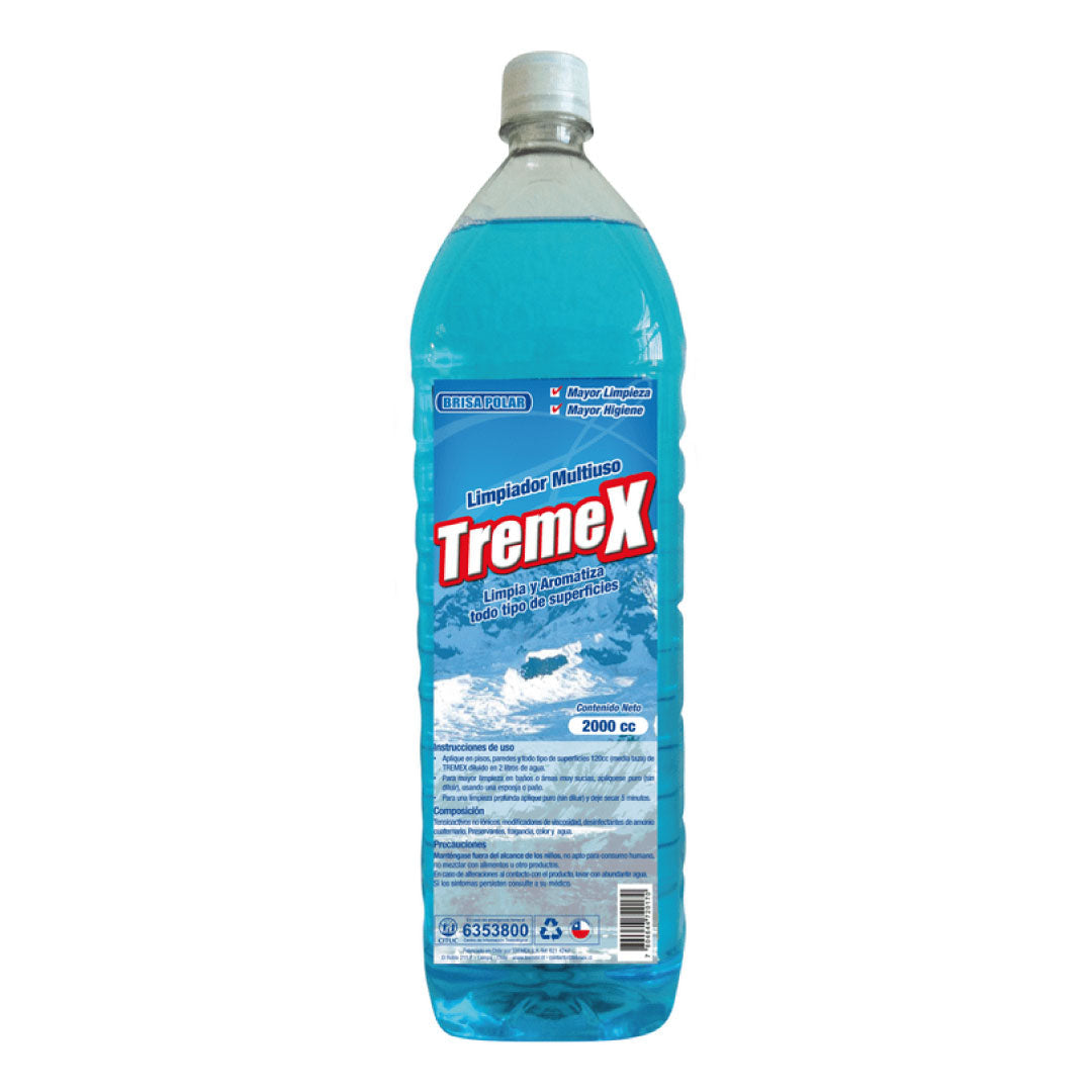 Limpiador Tremex de Piso Brisa Polar 2 Lt