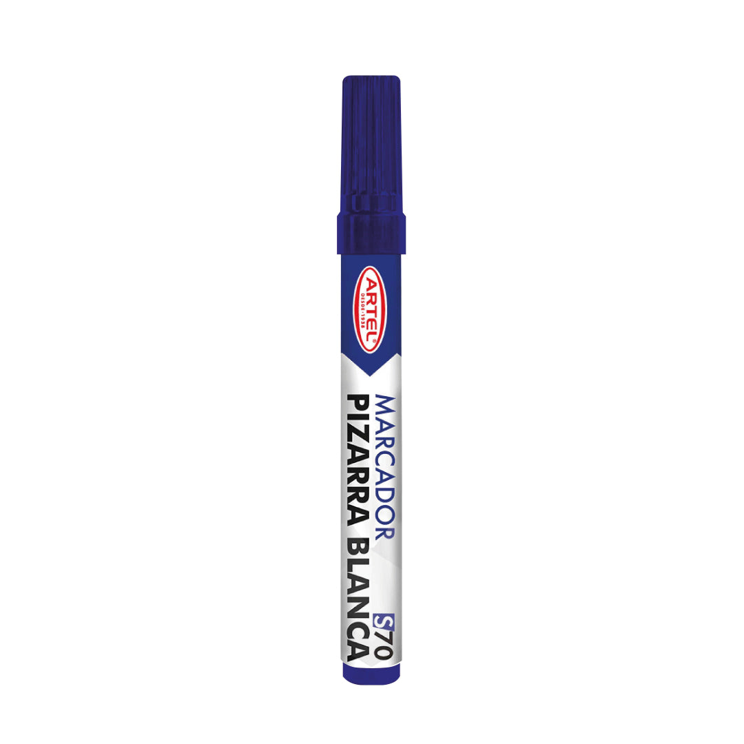Marcador Artel Pizarra Blanca S70 Azul P.Redonda