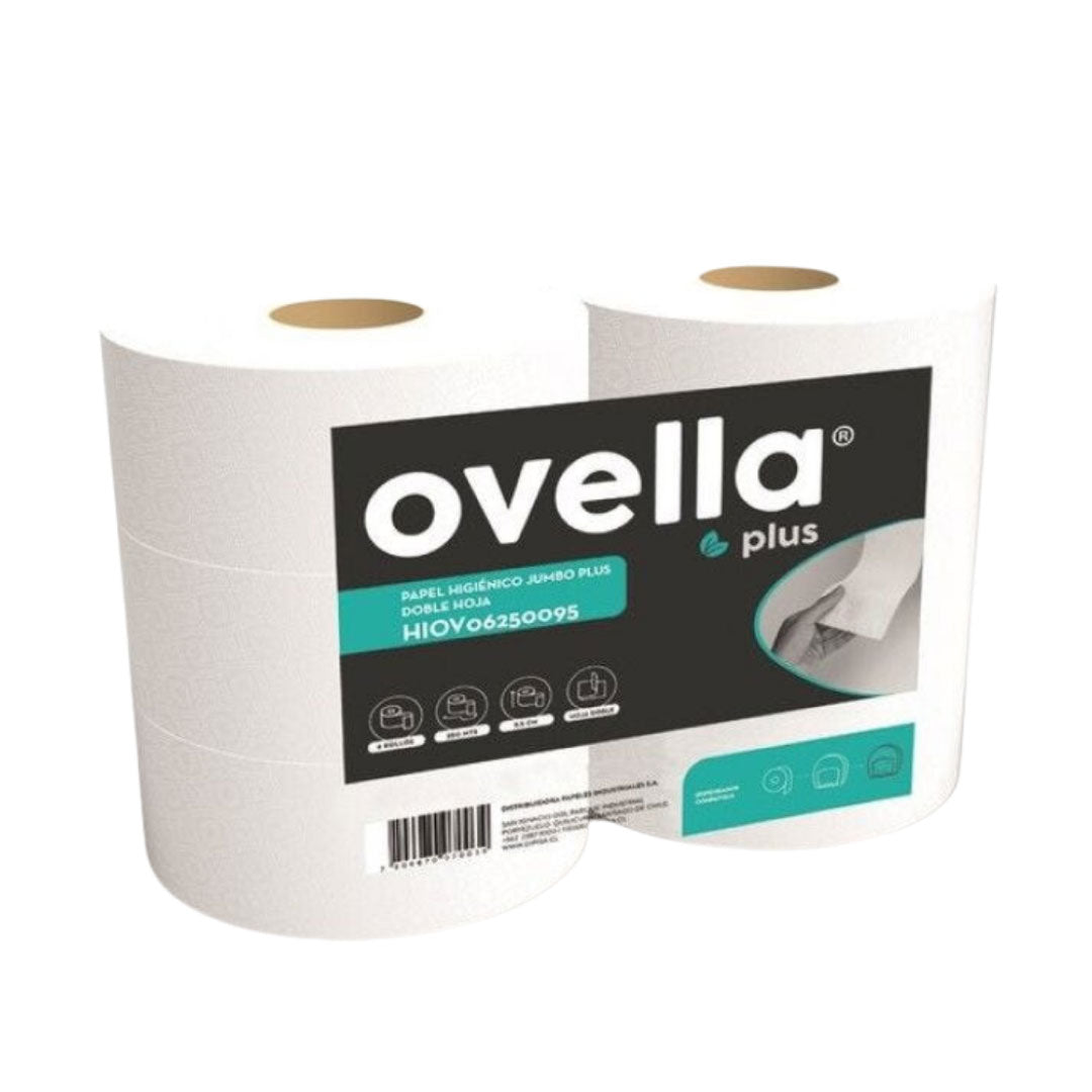 Papel Higiénico Ovella DH 250 Mt x 6 Un