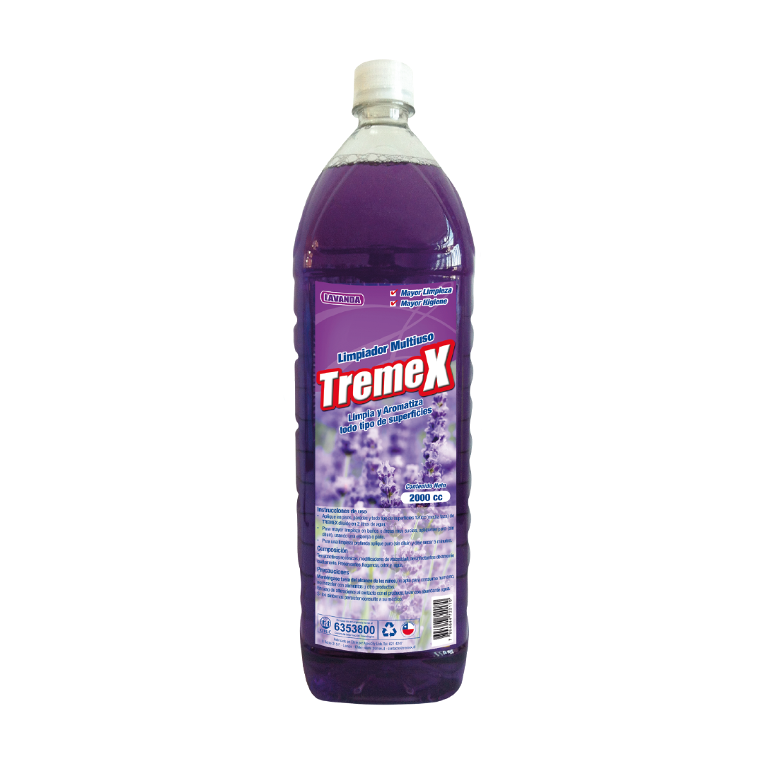 Limpiador Tremex de Pisos Lavanda 2 Lt